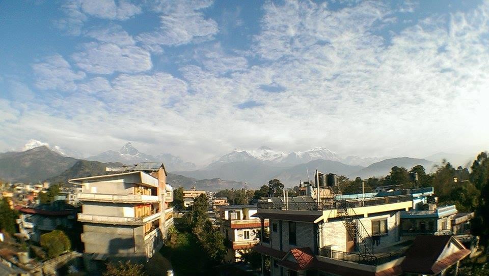 Hotel Mountain View - Lakeside Pokhara Bagian luar foto
