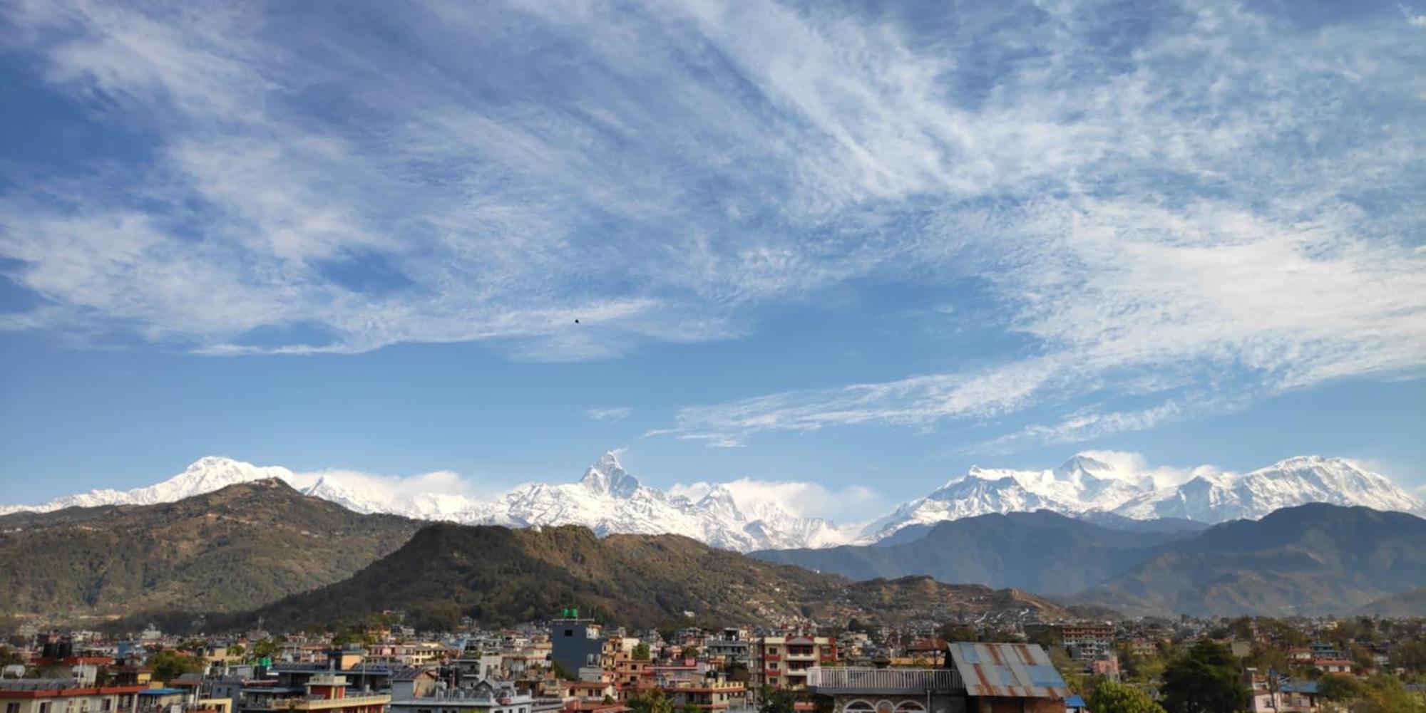 Hotel Mountain View - Lakeside Pokhara Bagian luar foto